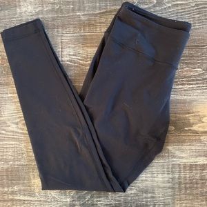 Lululemon Black Wonder Under Leggings - Size 10